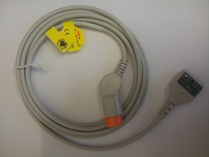 Kabel Emtel FX2000 3-odprowadzeniowy / pomarańczowy